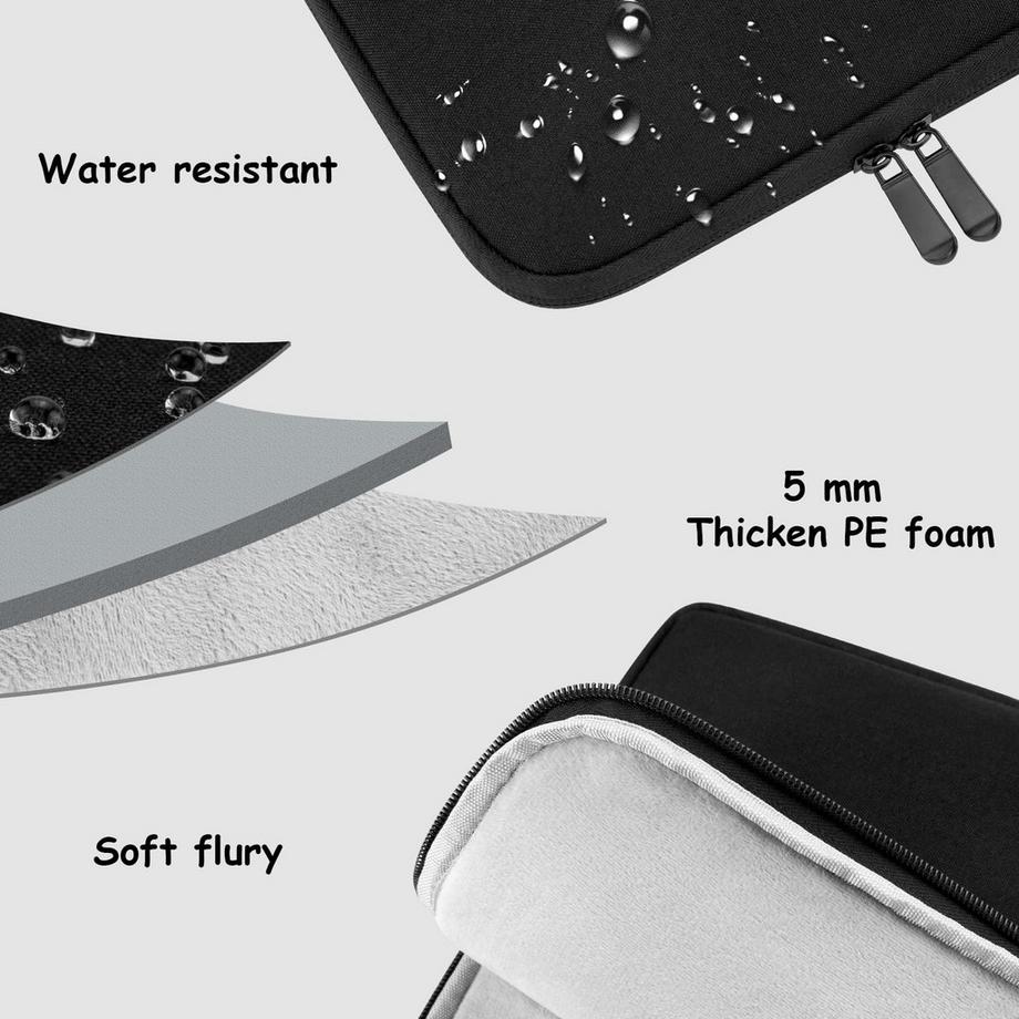 Only-bags.store Sacoche pour ordinateur portable Compatible MacBook Acer Asus Dell Lenovo HP Notebook iPad  