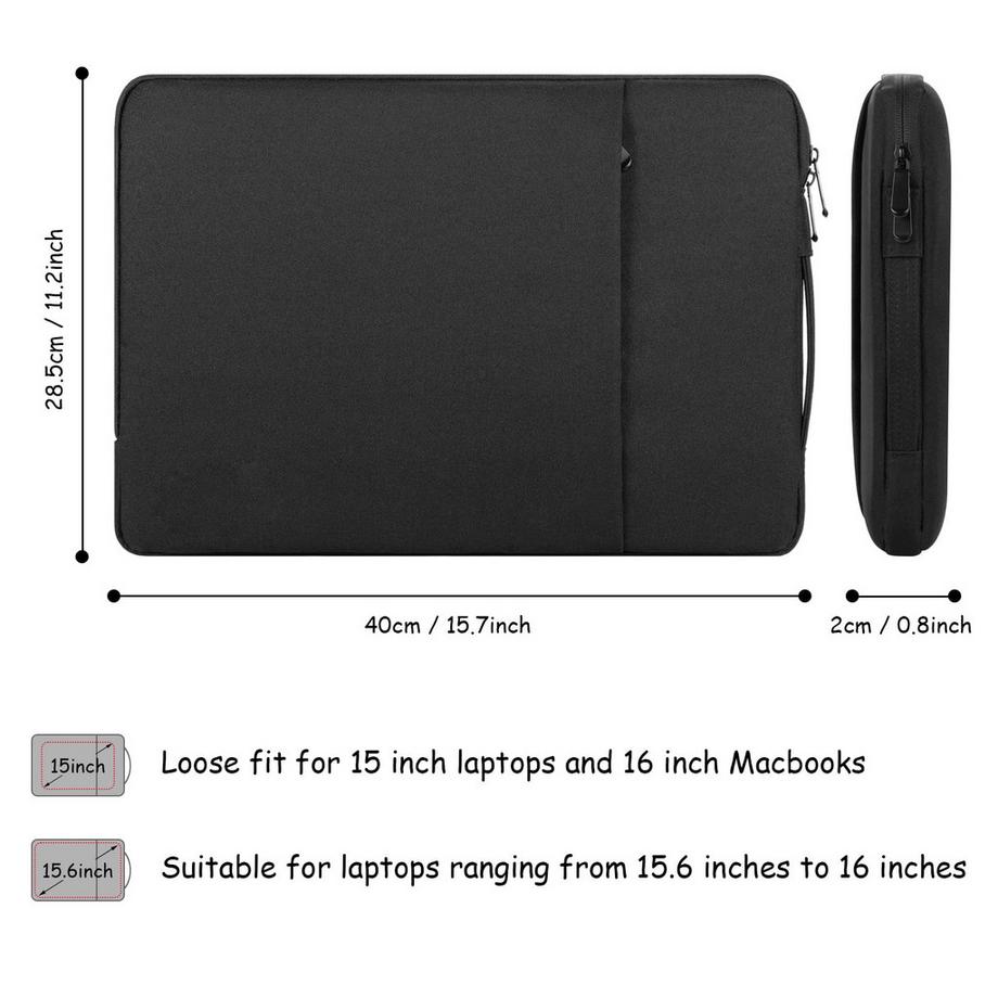 Only-bags.store Sacoche pour ordinateur portable Compatible MacBook Acer Asus Dell Lenovo HP Notebook iPad  