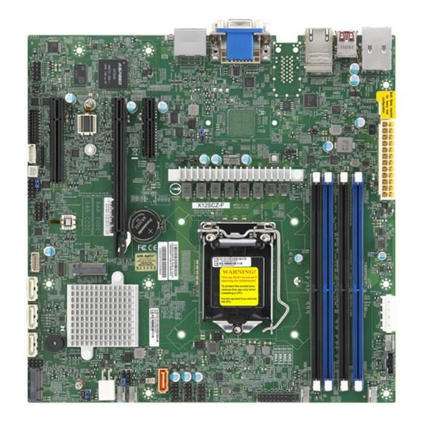 Image of MBD-X12SCZ-F Intel W480 LGA 1200 (Socket H5) micro ATX