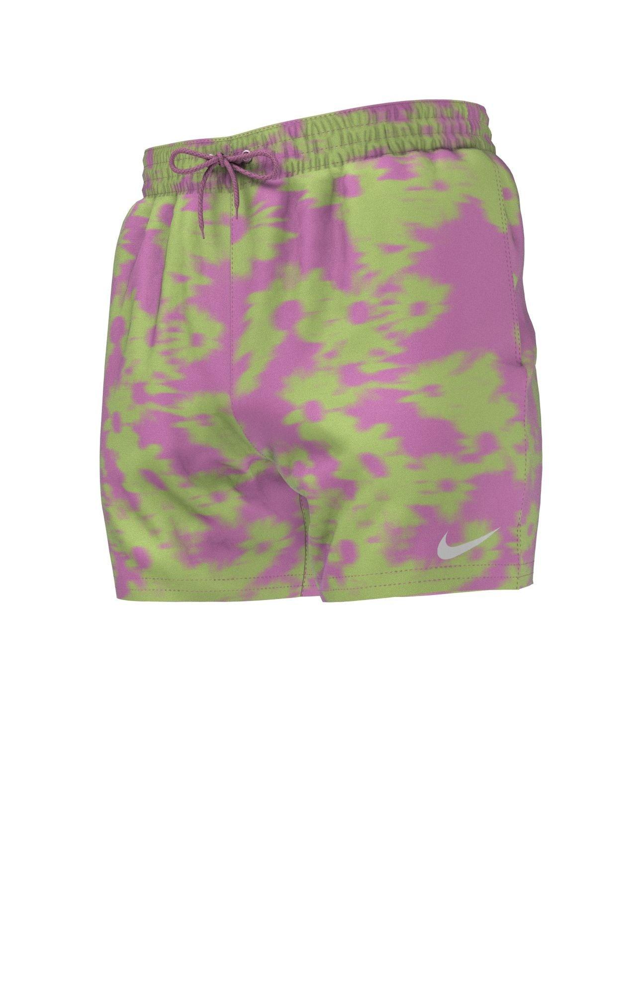 Image of Floral Fade 5" Volley Short Unisex Pink L