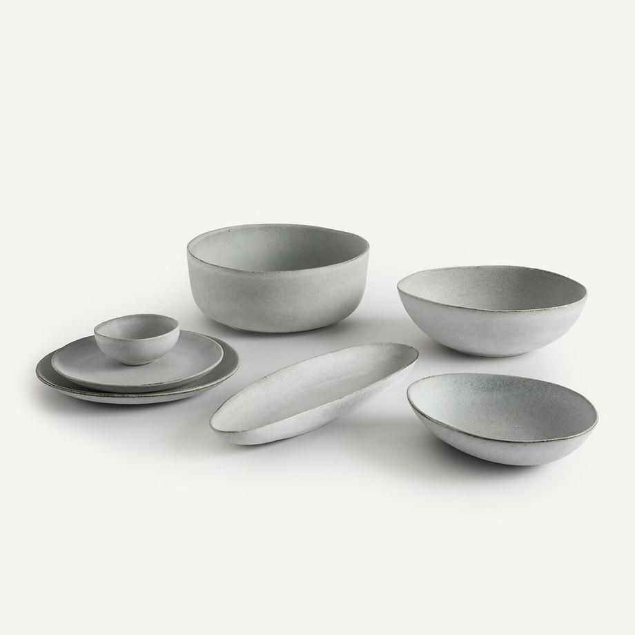 AM.PM 4er-Set flache Teller Leiria  