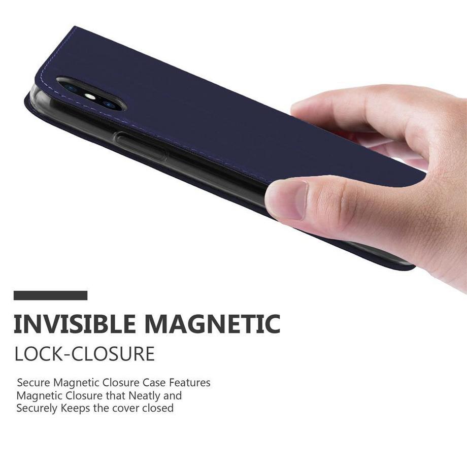 Cadorabo  Hülle für Apple iPhone X / XS Magnetverschluss, Kartenfach 