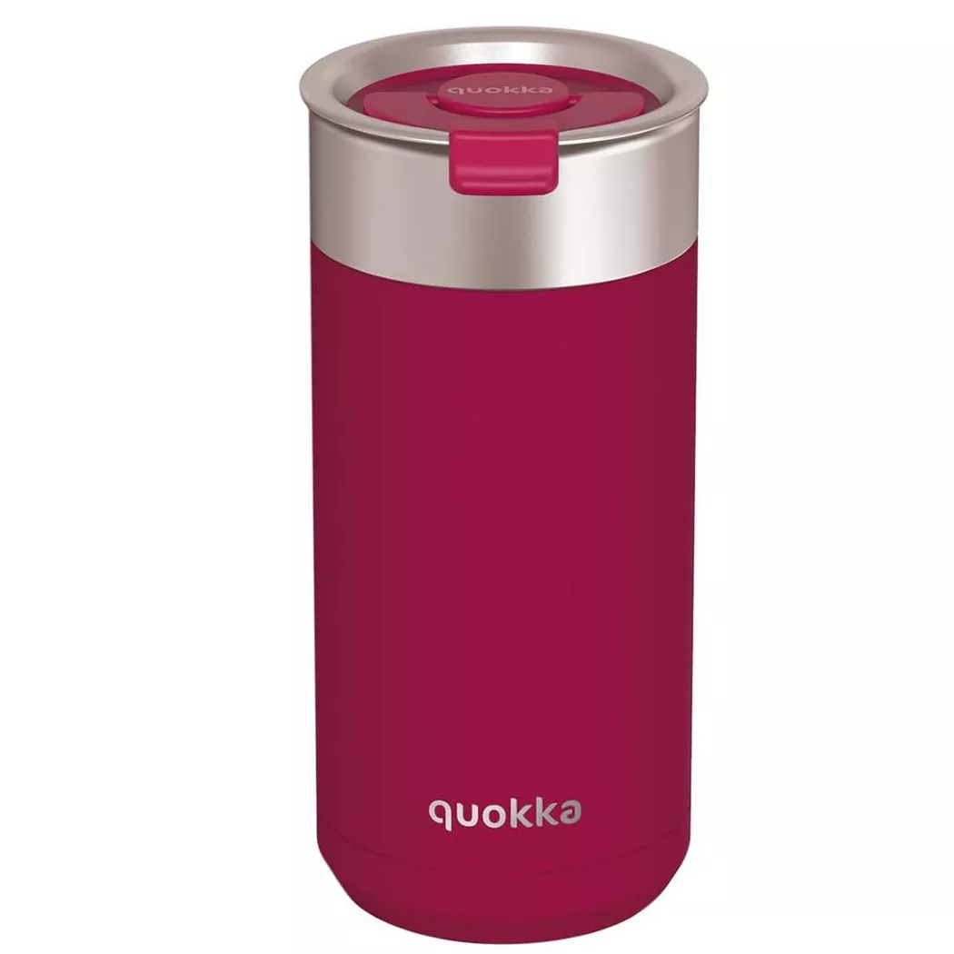 Quokka - Bouteille Isotherme avec Infuseur, One Size, Rouge