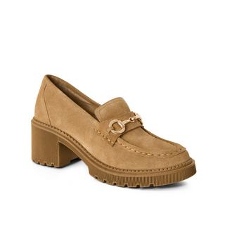 Joe Browns  Gros Mocassin Cuir Daim 