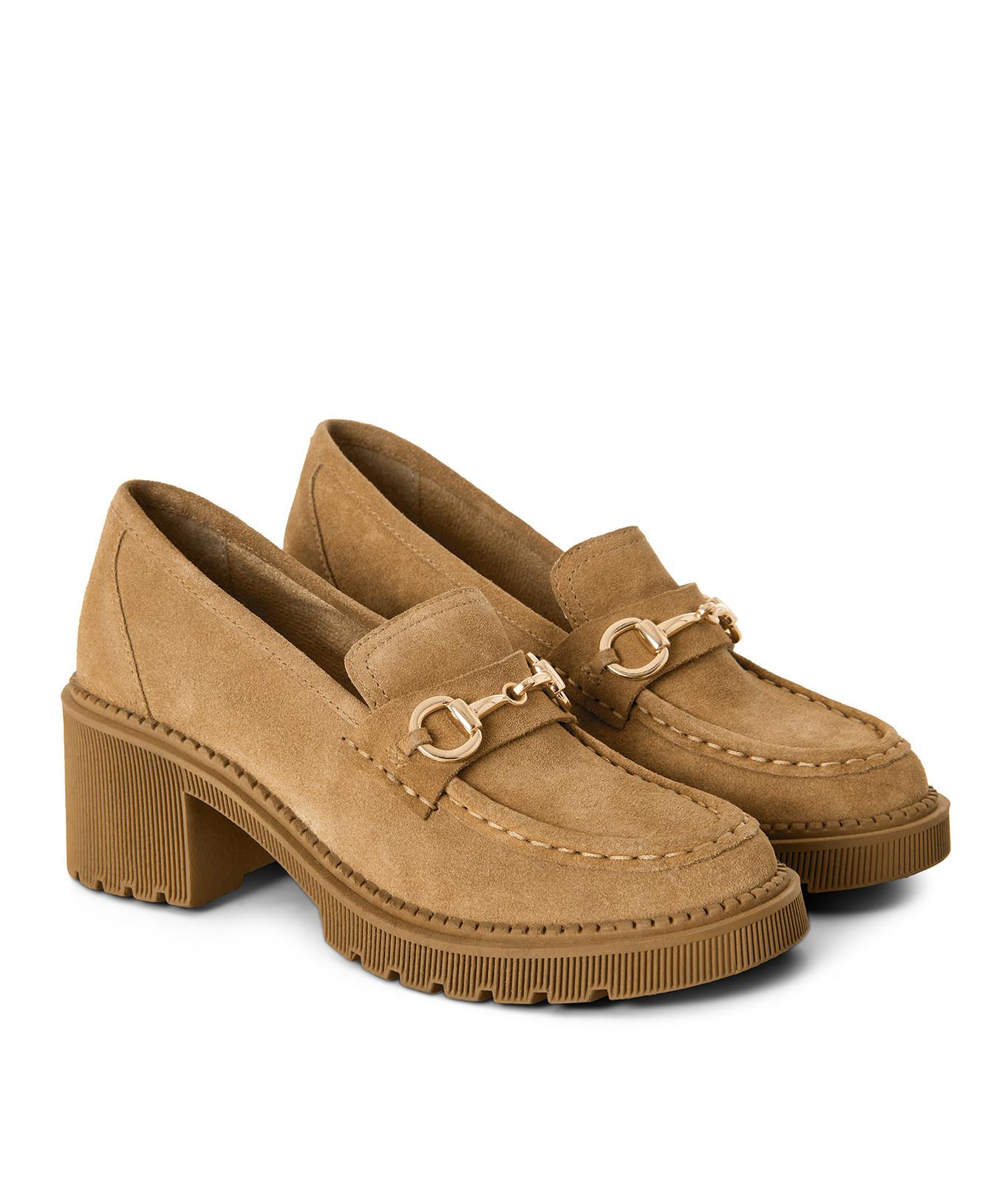 Joe Browns  Gros Mocassin Cuir Daim 