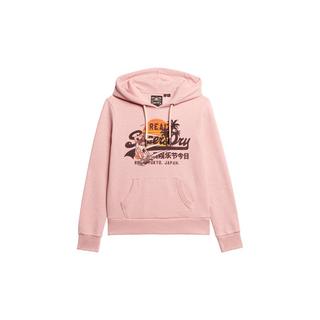 Superdry  felpa con cappuccio con motivo femminile 