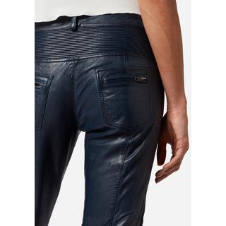 RICANO  Pantalon en cuir  Donna, avec éléments de biker 