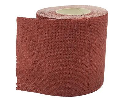 Image of TOILETTENPAPIER IM SCHLEIFPAPIER-DESIGN Braun