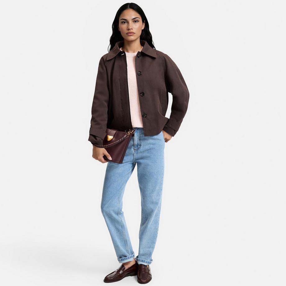 La Redoute Collections Trench court à capuche  