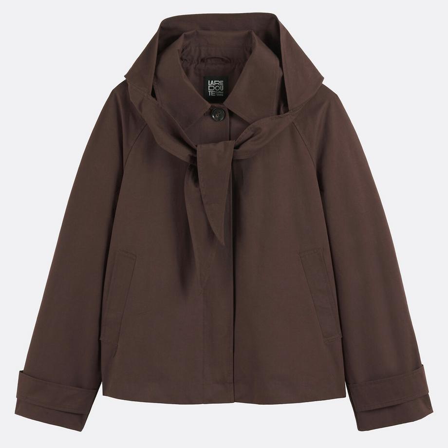 La Redoute Collections Trench court à capuche  