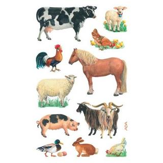 Z-DESIGN Z-DESIGN Sticker Kids 53720 Bauernhoftiere 2 Stück  