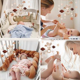 Activity-board  Mobile bébé lit d'enfant cloche carillon vent bébé avec nuages étoiles 