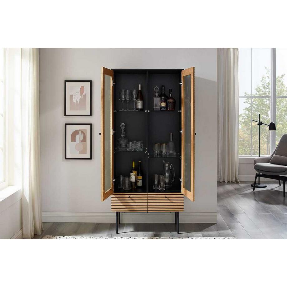 mutoni Vitrine Flubna natur 179  