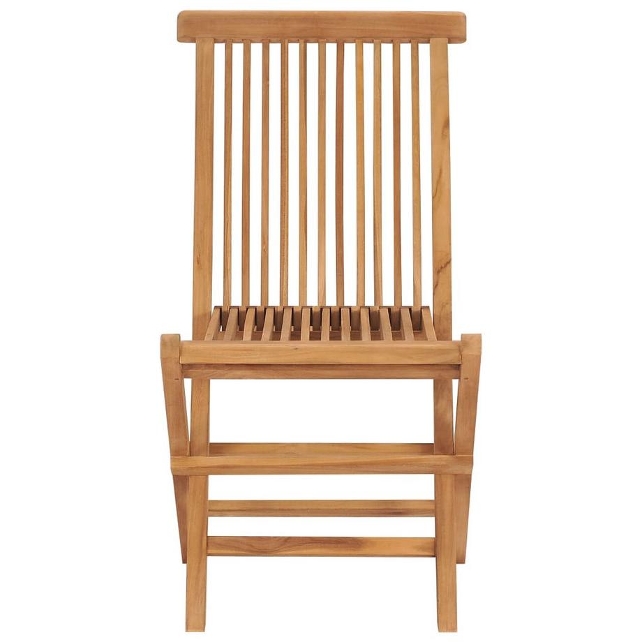 VidaXL Chaise de jardin teck  