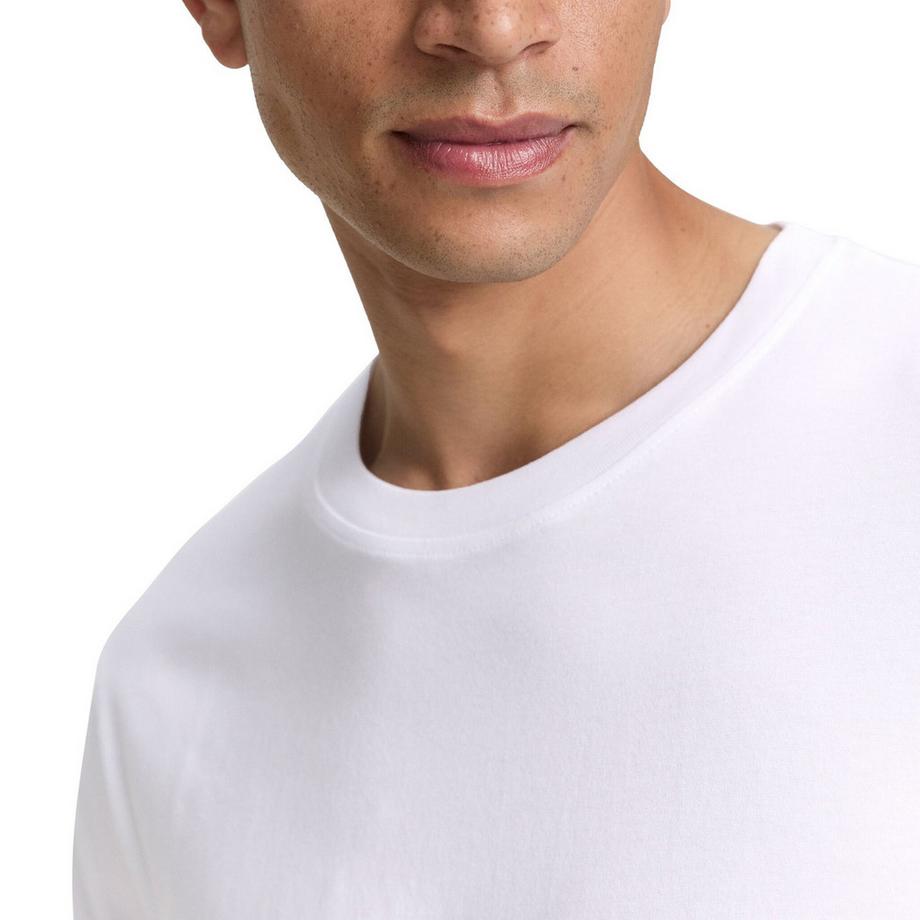 TOM TAILOR T-Shirt  4er Pack Bequem sitzend-Multi Pack Crew Neck Tee  