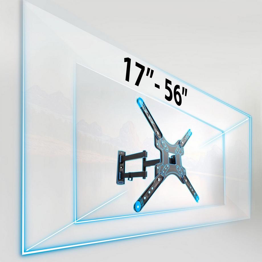 B2X  Support TV 17-56 pouces Humberg 30 kg 
