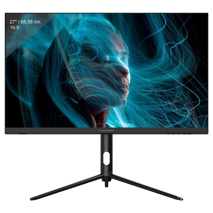 LC POWER  LC-M27-4K-UHD-144-V2 écran plat de PC 68,6 cm (27") 3840 x 2160 pixels 4K Ultra HD LCD Noir 