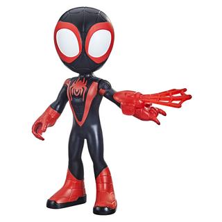 Hasbro  Marvel Spidey e I Suoi Fantastici Amici, mega Miles Morales, action figure da 22,5 cm, giocattolo per età prescolare, dai 3 anni in su 