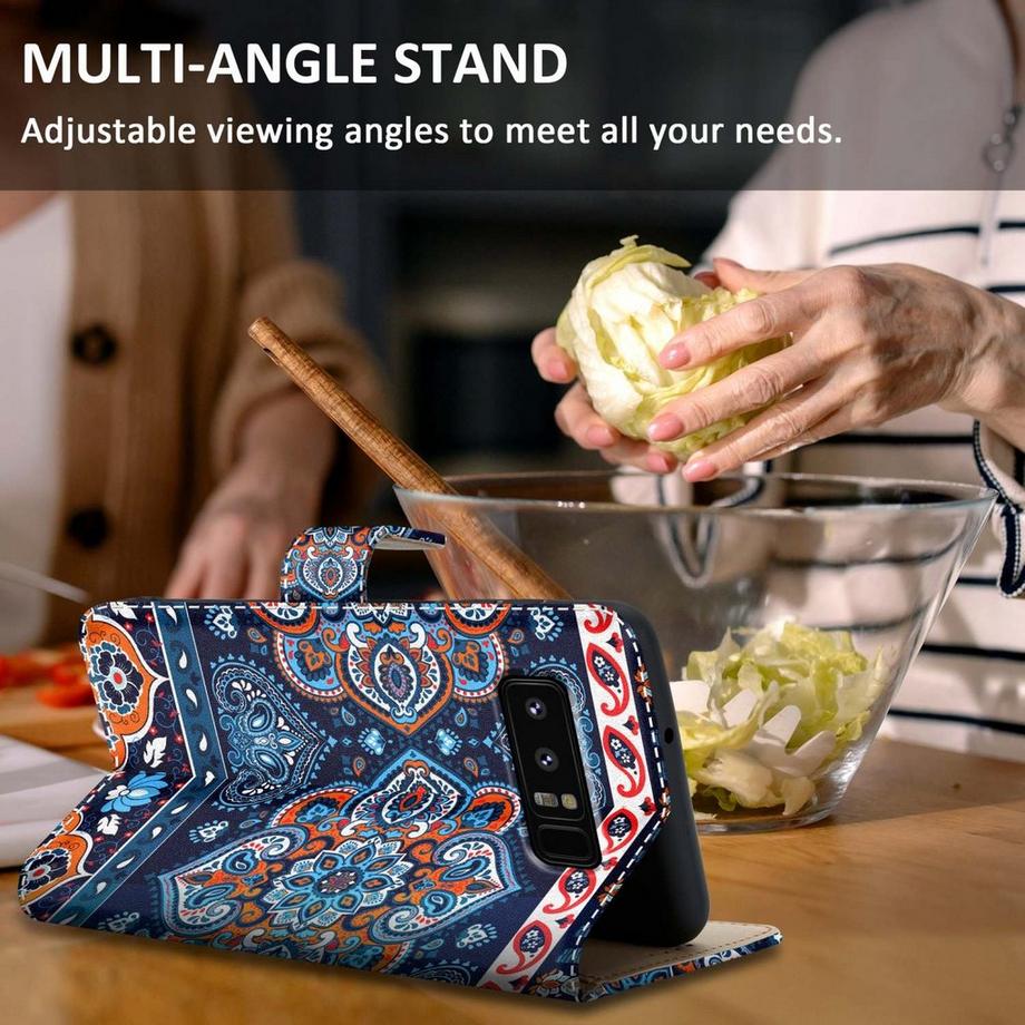 Cadorabo  Housse compatible avec Samsung Galaxy NOTE 8 - Coque de protection avec fermeture magnétique, fonction de support et compartiment pour carte 