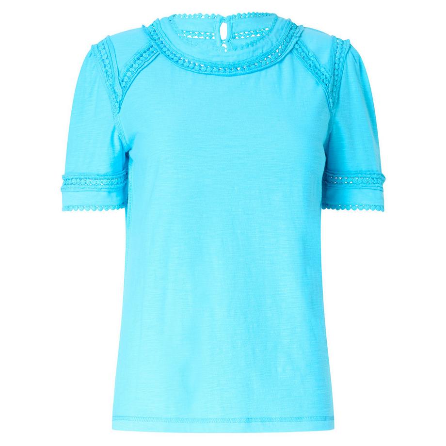 Joe Browns T-shirt Jersey Col Rond Détails Découpes  