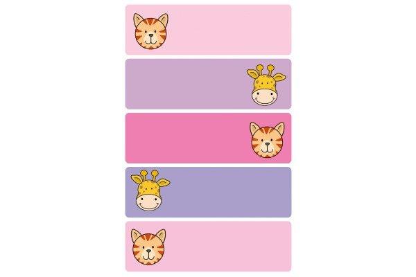 Image of Sticker Tiere 8.4x16cm 59667Z farbig 2 Bogen Sticker Tiere 8.4x16cm 59667Z farbig 2 Bogen