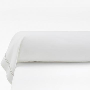 Taie de traversin percale pur coton