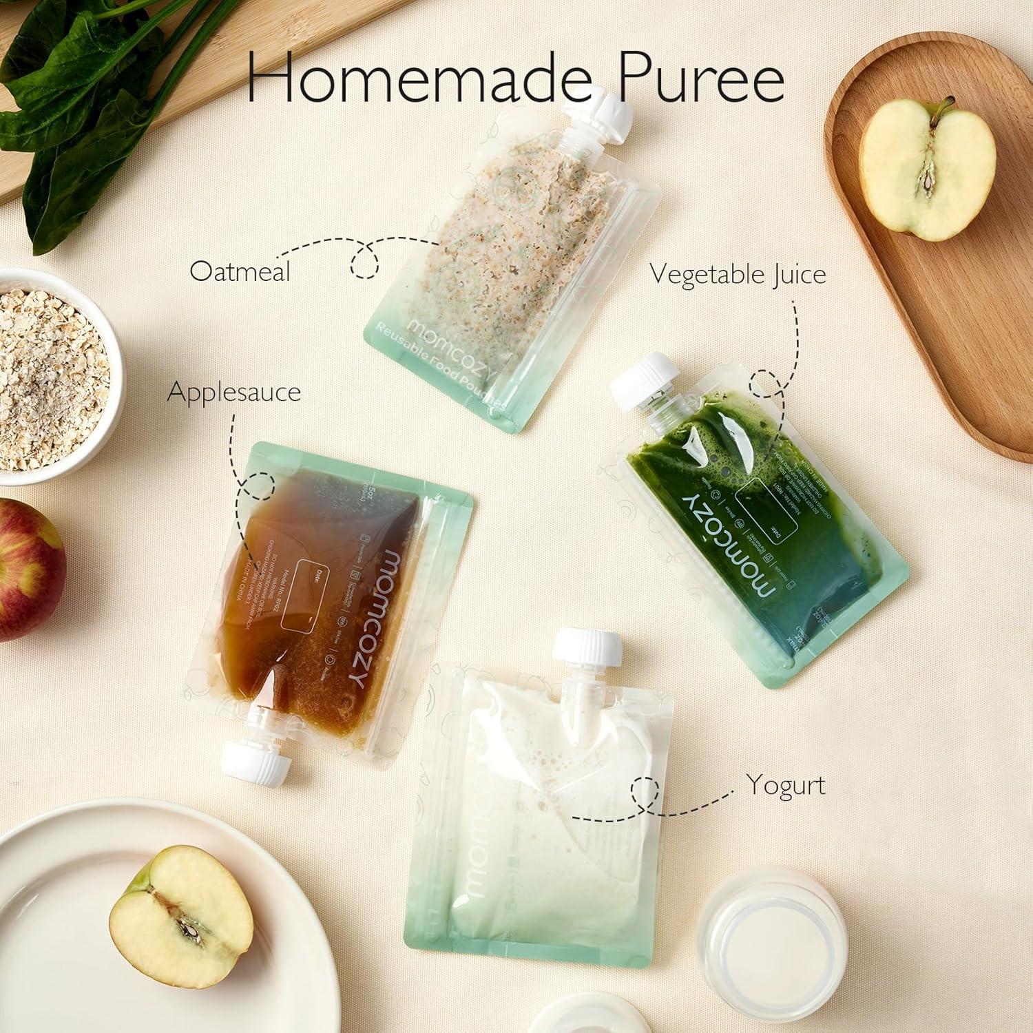 Momcozy Wiederverwendbare Baby-Nahrungsbeutel  