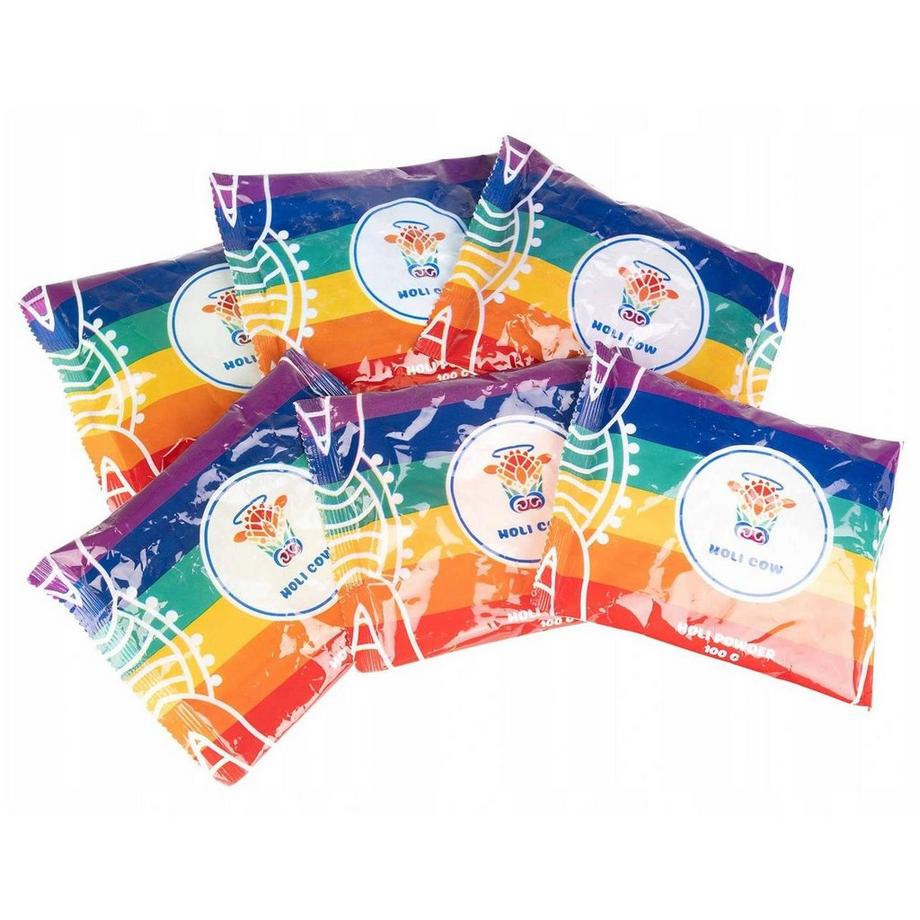 Holy Cow  Holi-Pulver – Set mit 6 Farben 
