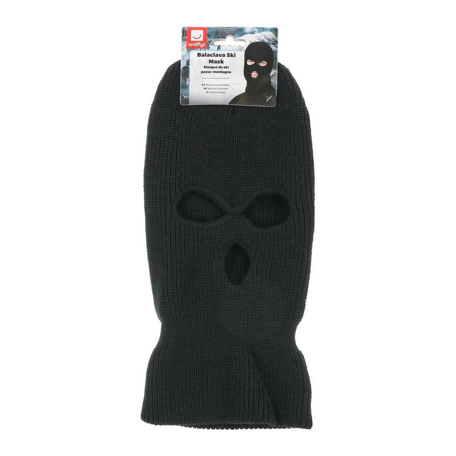 smiffys Robber Passamontagna A Costine  