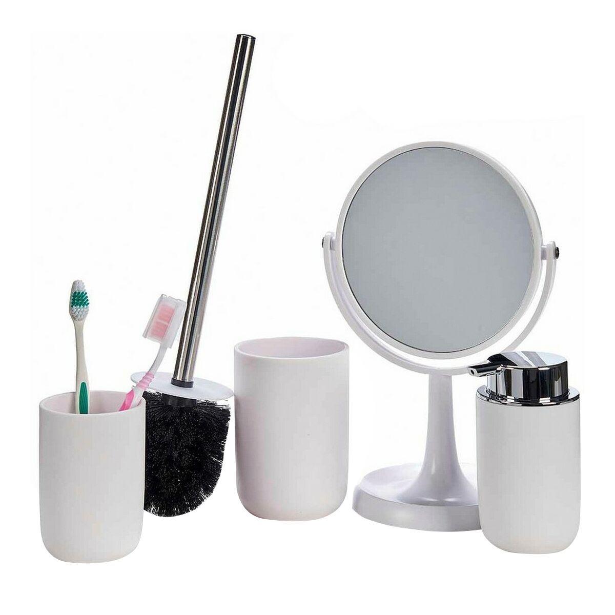 Northio Set Bagno, 4 Pezzi - Bianco