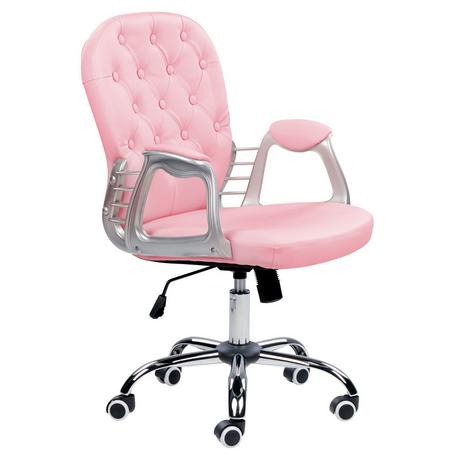 Beliani Chaise de bureau en Cuir PU Moderne PRINCESS  