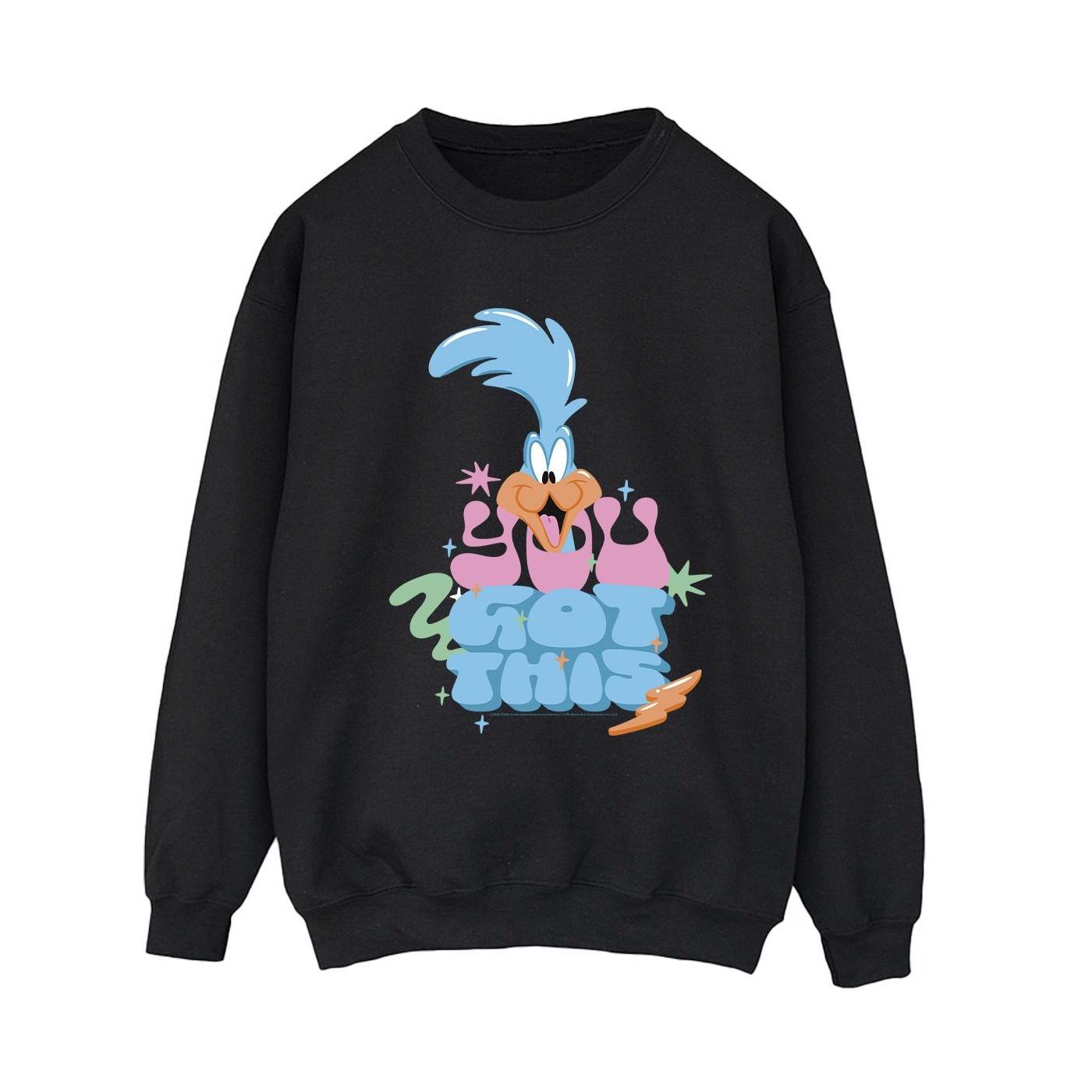 Image of Roadrunner You Got This Sweatshirt Damen Schwarz XL