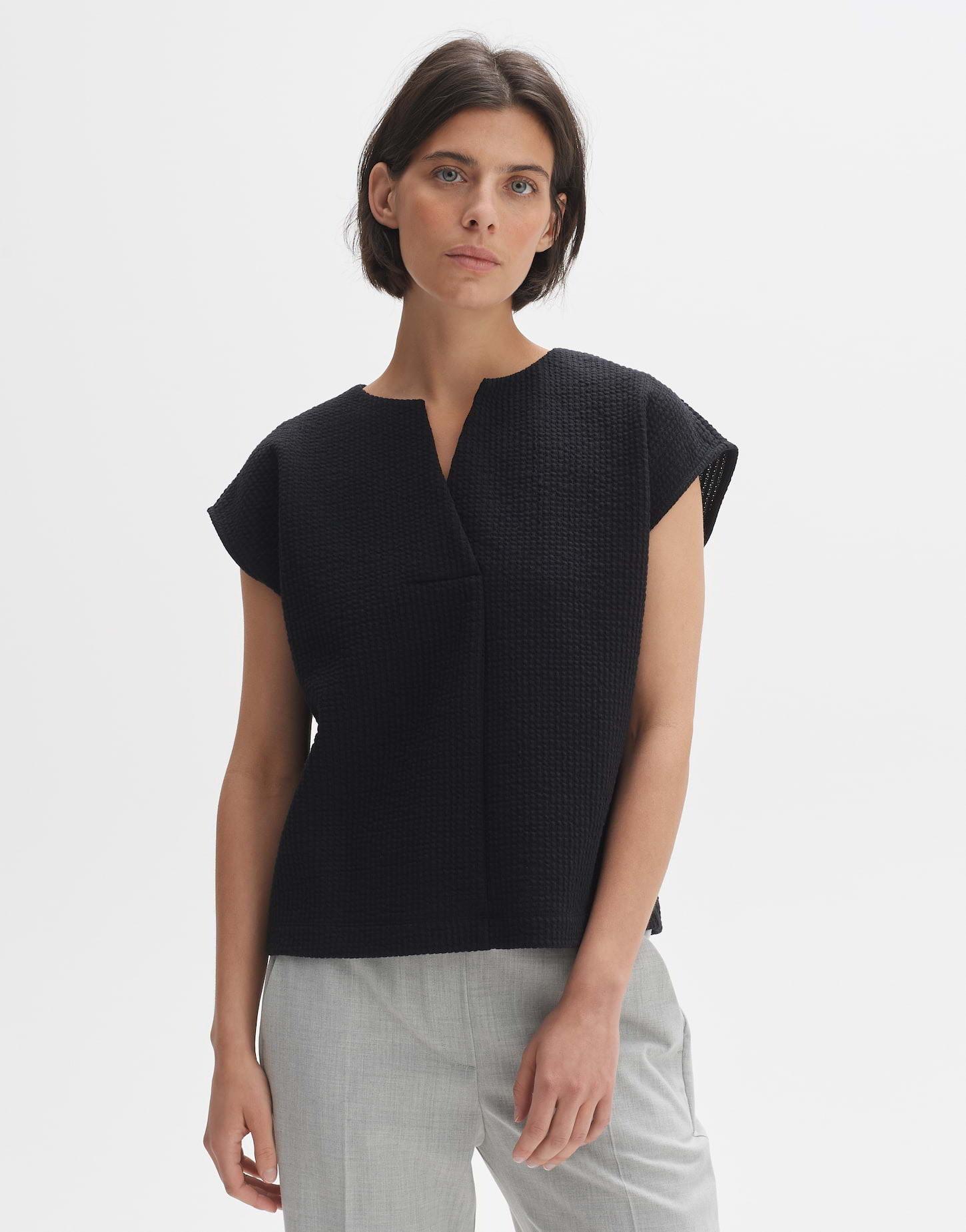 Image of Sweatshirt Gosann Boxy Silhouette Damen Schwarz 38