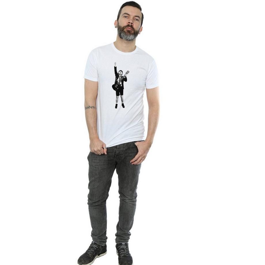 AC/DC ACDC Angus Young T-Shirt Imprimé Graphique  