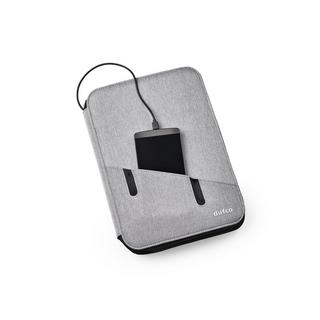 dufco by styro Conférencier A5 avec powerbank, jeans bleu 21x28.7x3.7cm  