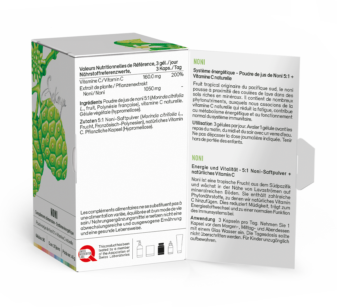 Sekoya Swiss  Noni | Extrakt aus Noni-Saft 