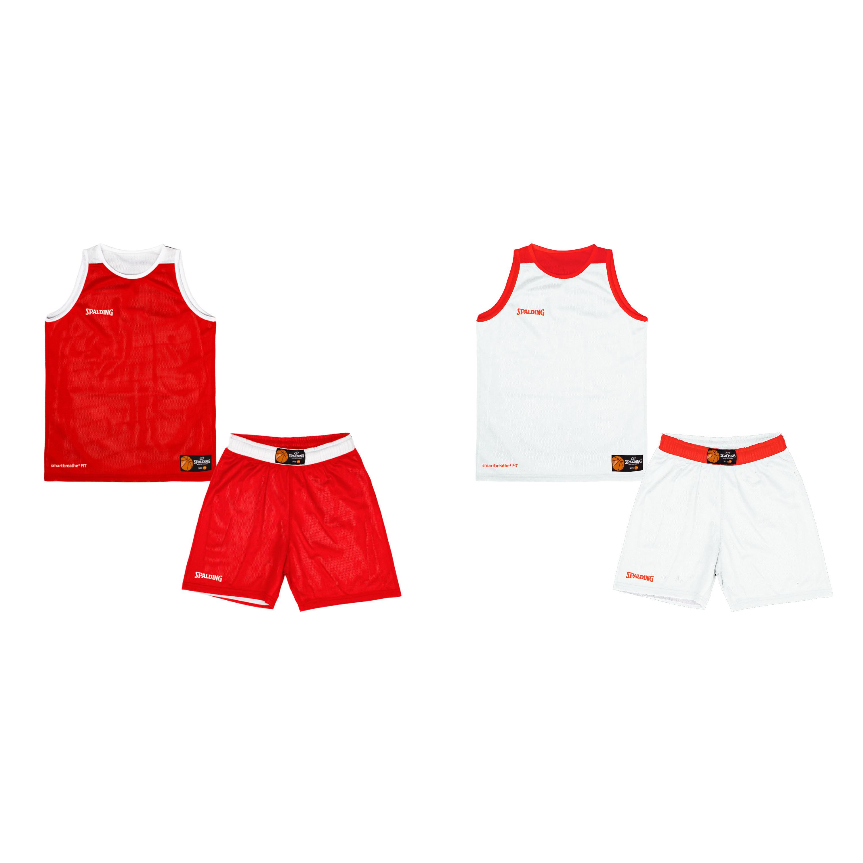 SPALDING  set aglia e pantaloncini da babino double face 