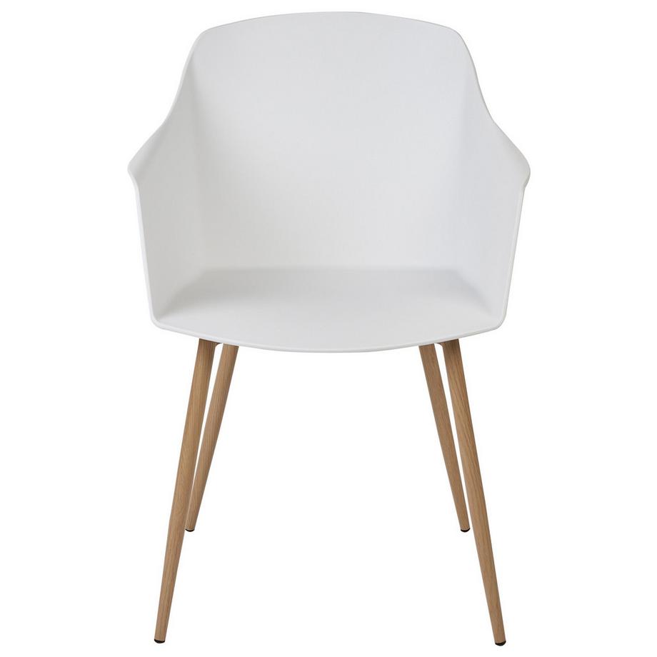 Beliani Lot de 2 chaises de salle à manger en Matière synthétique Scandinave FONDA II  