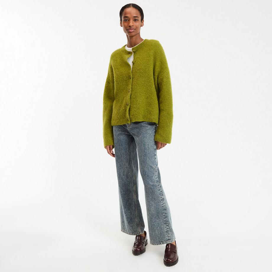 La Redoute Collections Cardigan Alpaga Mélangé  