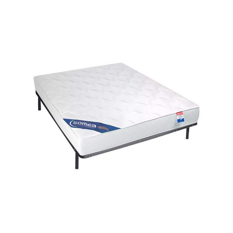 DREAMEA Matratzen Lattenrost Set mit Füßen ZEUS  