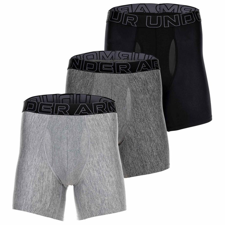 Boxer -UA PERFORMANCE TECH - SOLID 6 IN 3PK