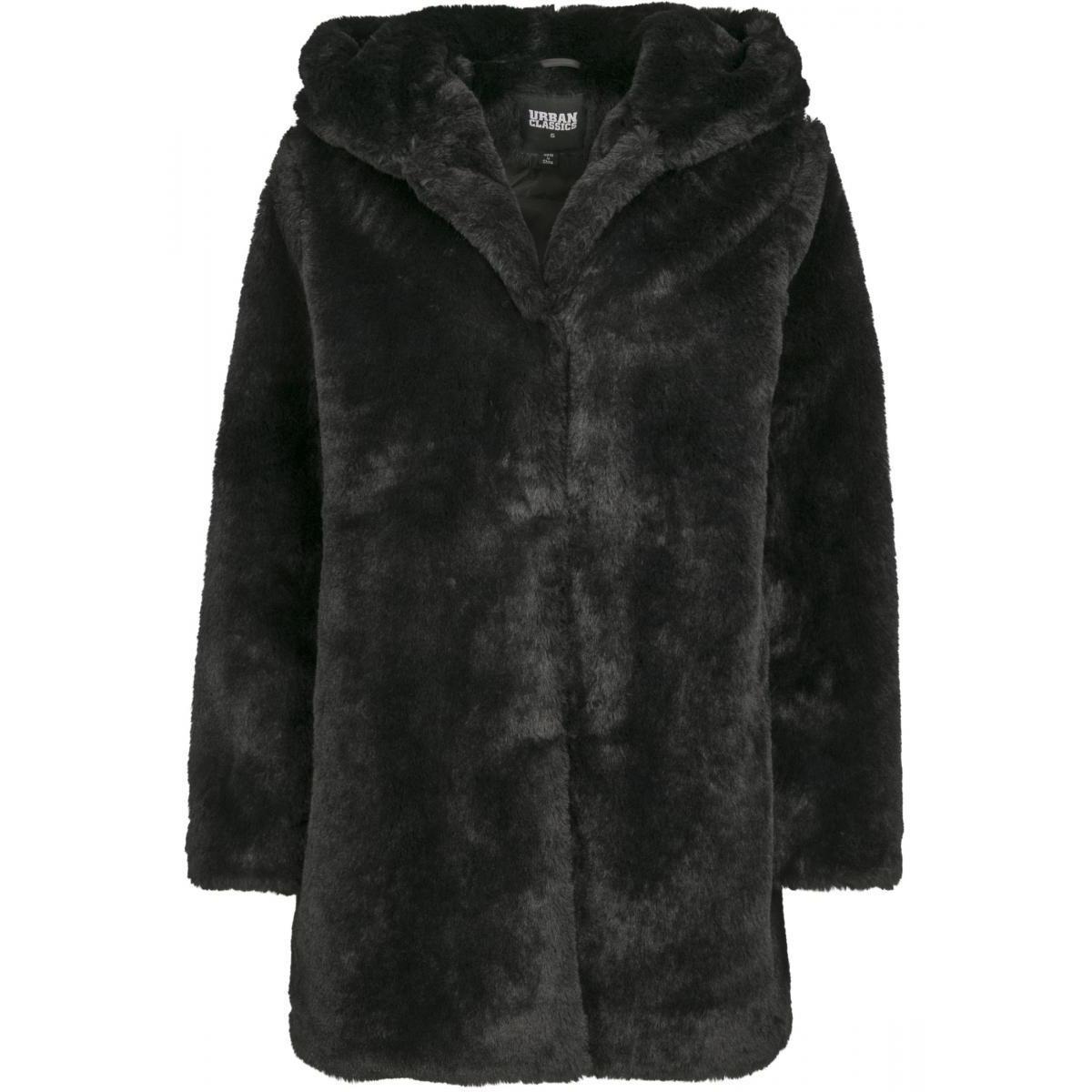 URBAN CLASSICS  parka damen urban classic hooded teddy coat 