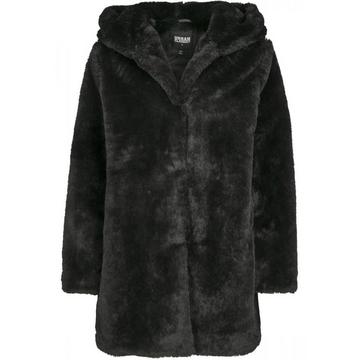 parka damen urban classic hooded teddy coat