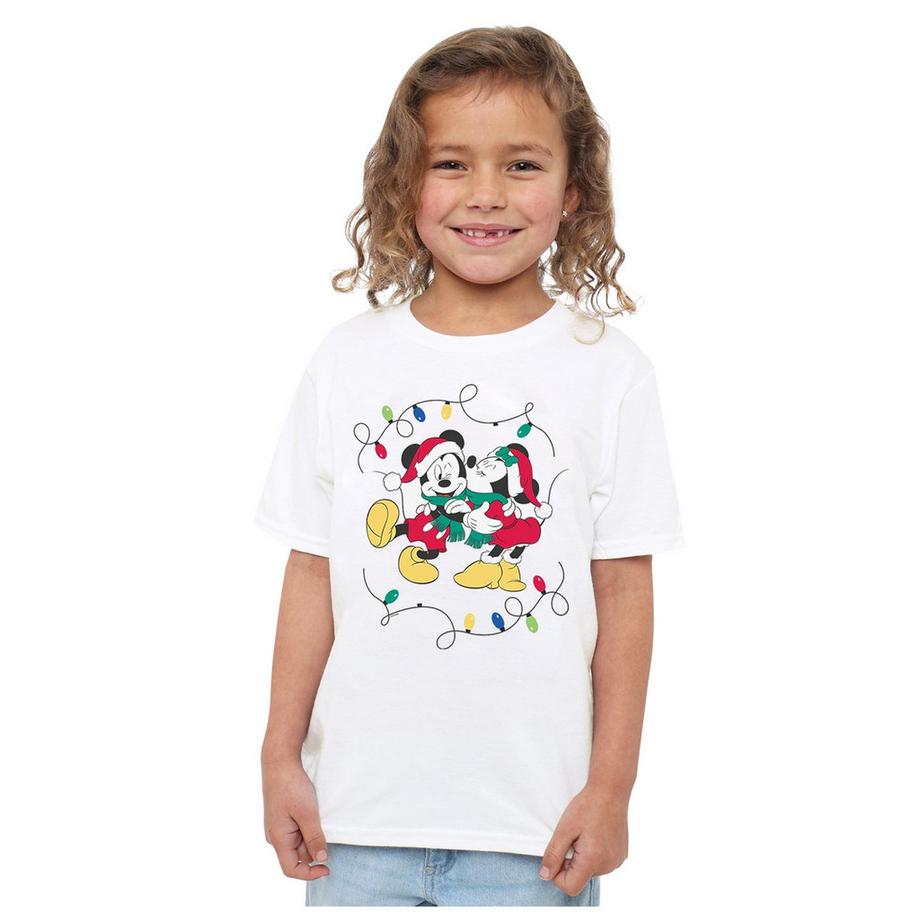 Disney  Tshirt MICKEY & MINNIE MOUSE Enfant 