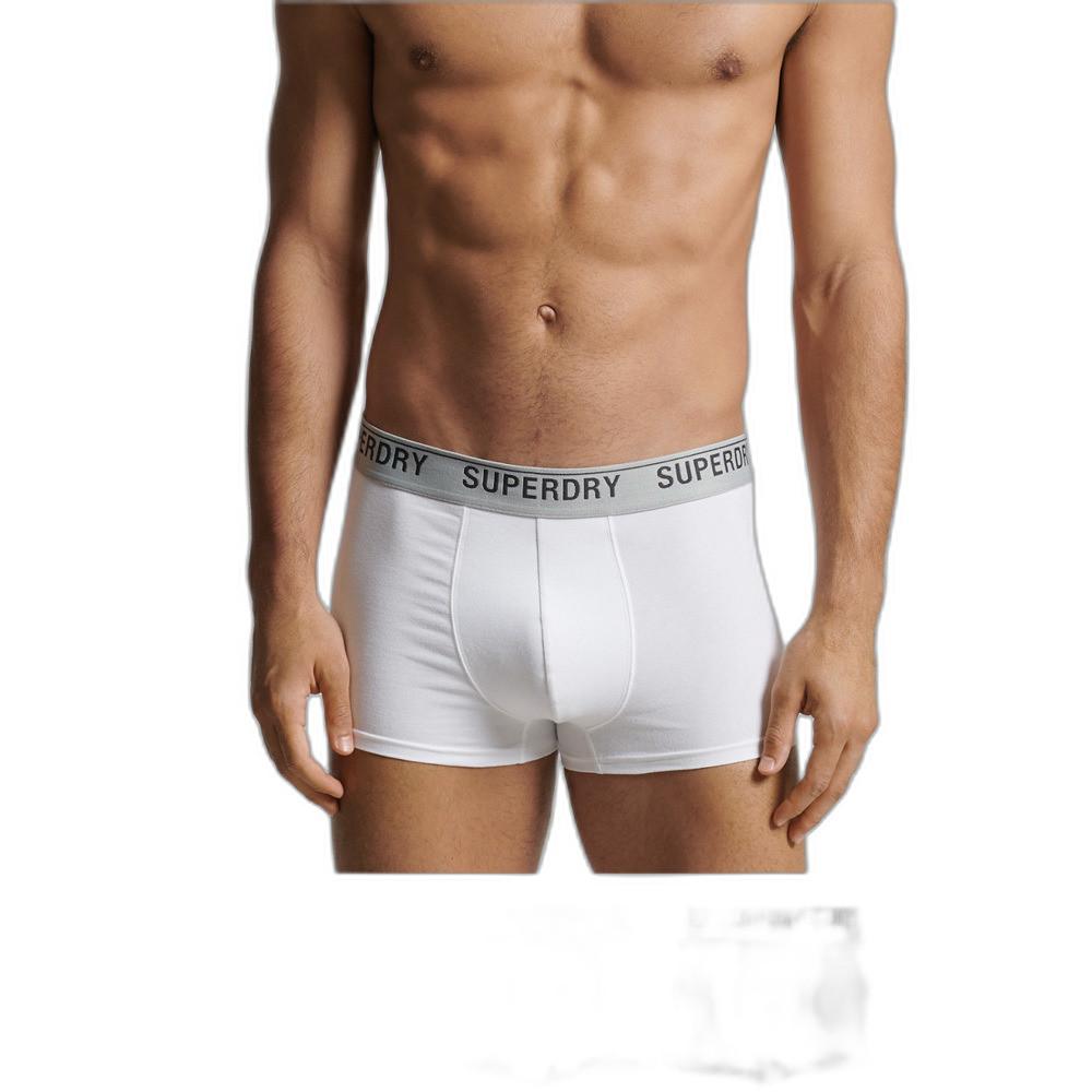 Superdry  Boxer Uomini Confezione da 3 Vestibilità confortevole-TRUNK MULTI TRIPLE PACK 