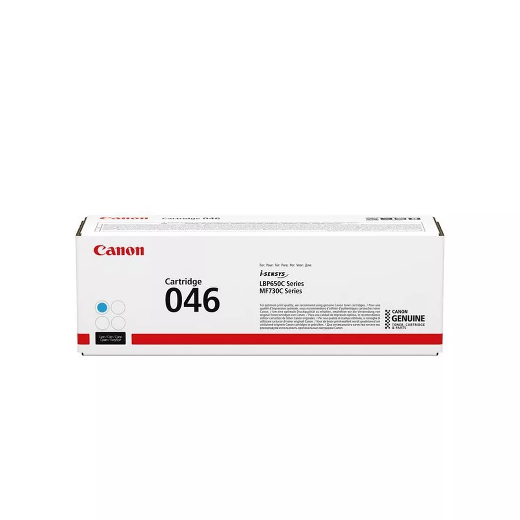 Canon – Toner-Modul 046 cyan 1249C002 LBP653Cdw/654Cx 2300 Seiten, One Size