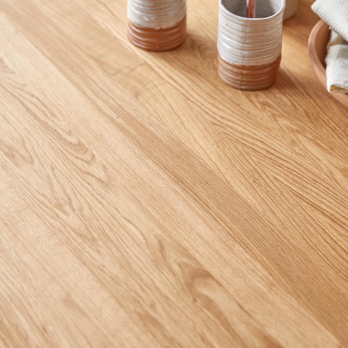 Tikamoon Tavolo in legno di quercia massello per 4-6 persone Eden  