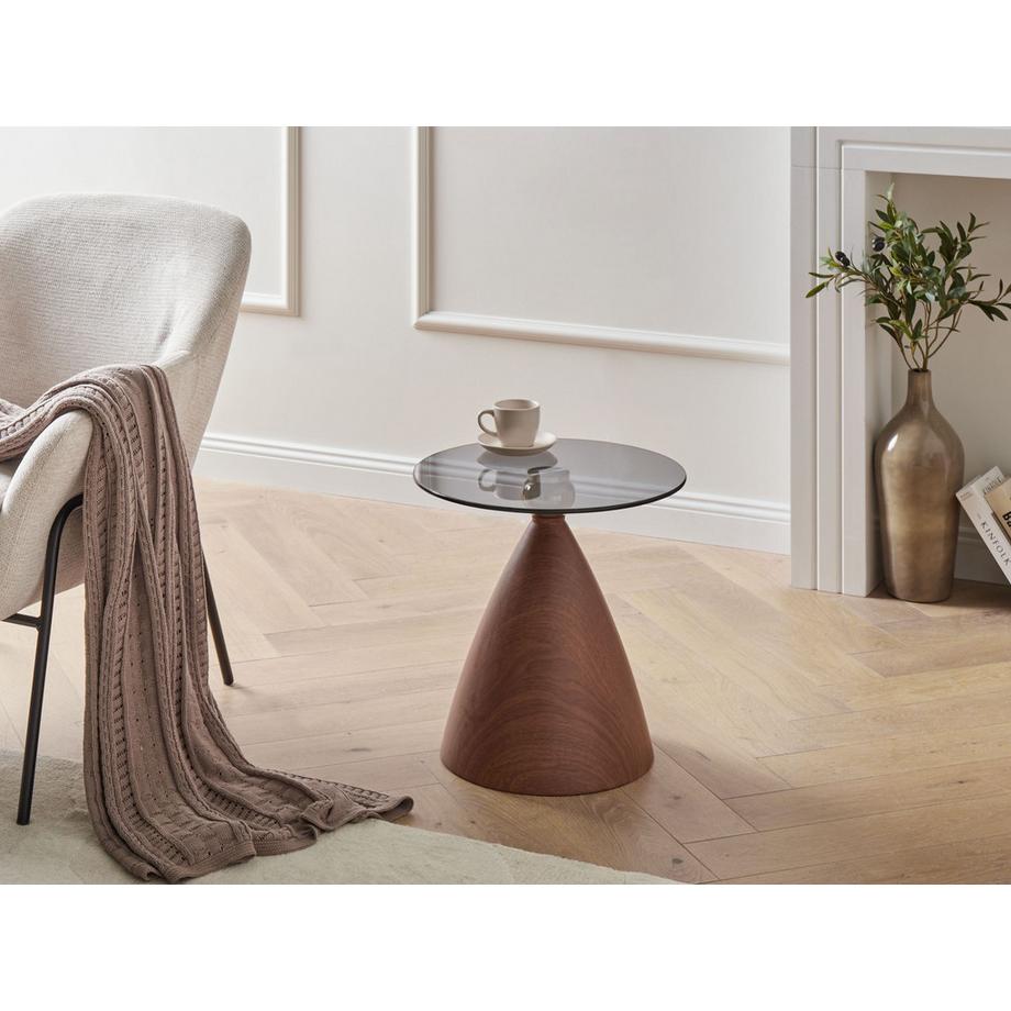 Beliani Table d'appoint en Métal Rétro CORELLA  