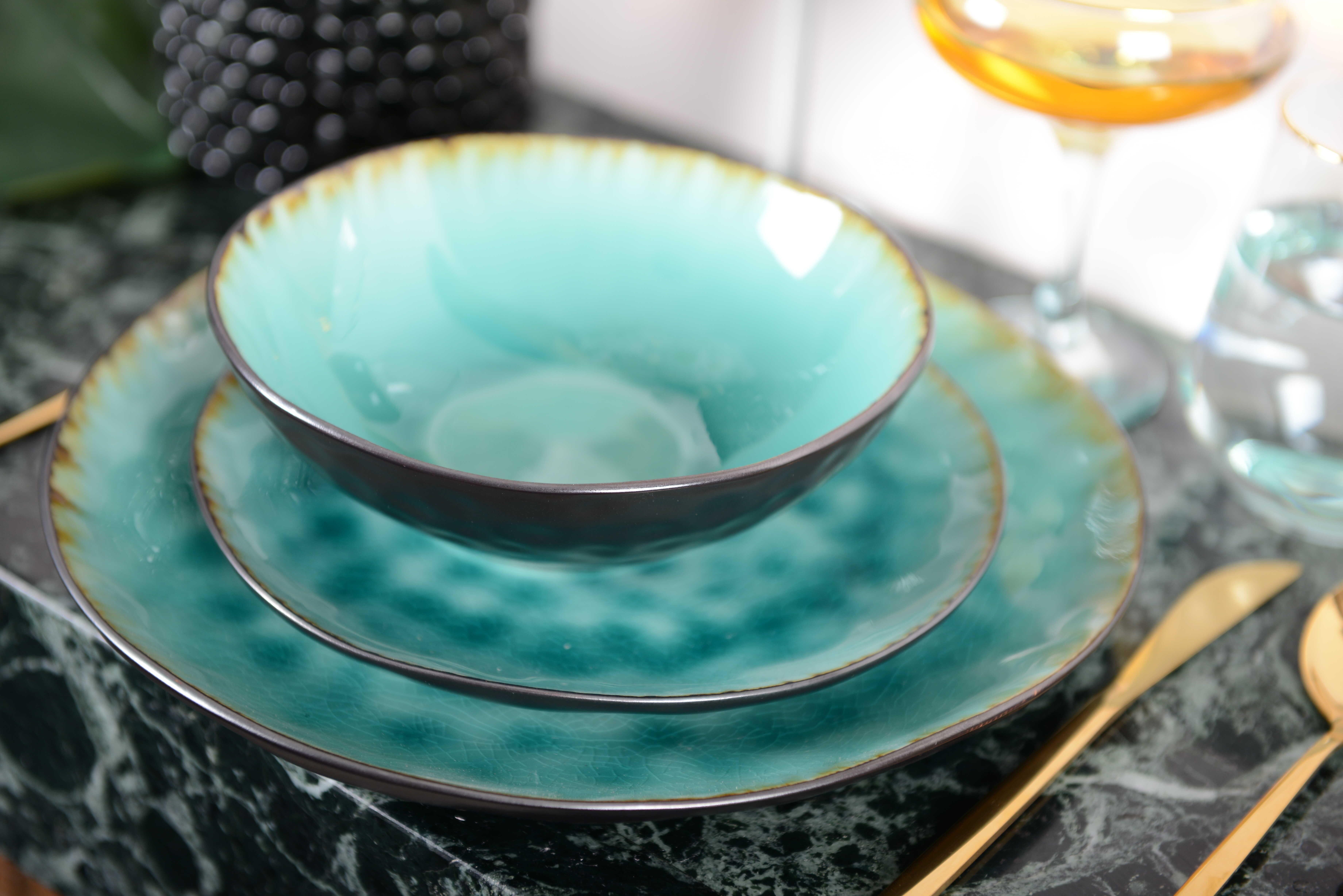 Image of Grüner Flacher Teller Grüner Flacher Teller