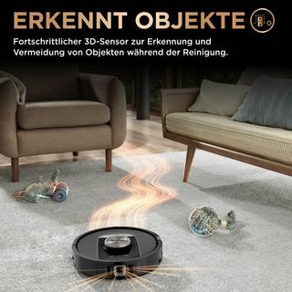 Shark RV2800ZECH Robot aspirapolvere e spazzolone 2 in 1  